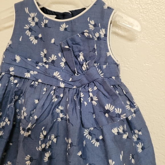 Jasper Conran Blue and White Floral Dress - Picture 3 of 4
